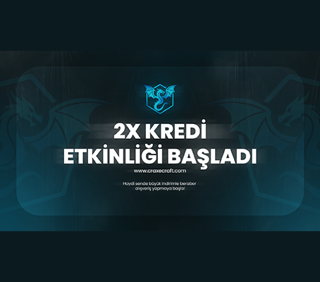 Haber - Açılışa Özel 2X Kredi Etkinliği Aktif !!